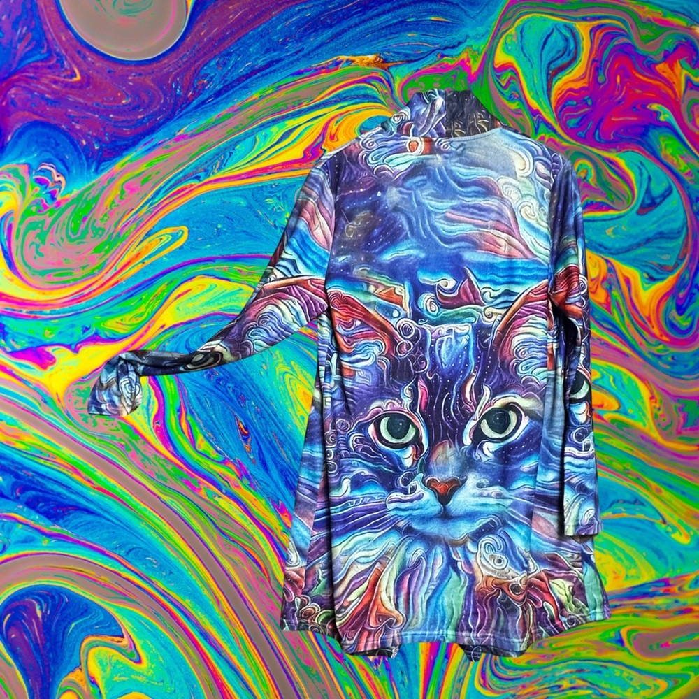 SOLD
Trippy cat